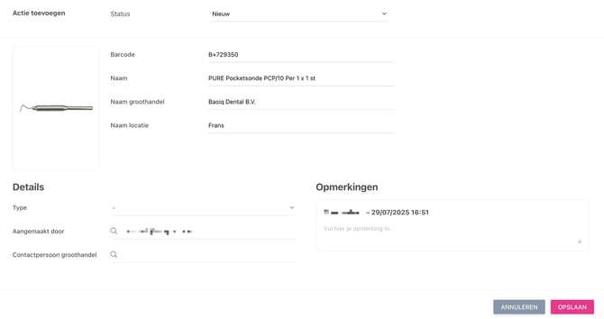 Screen_Actie_log