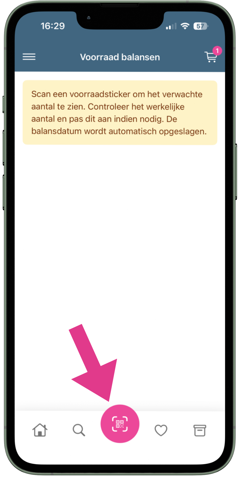 Balansen - Starten
